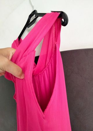 Vestito Corto Fucsia