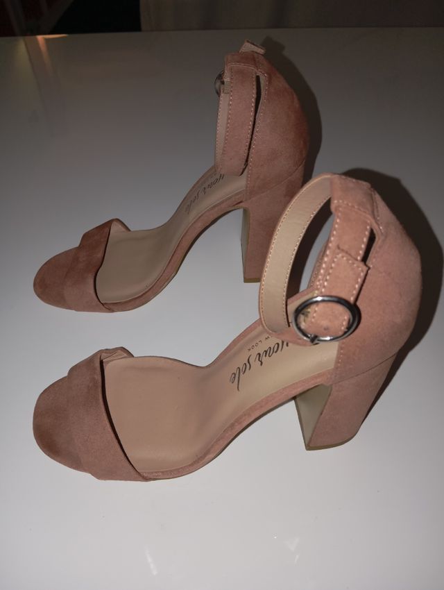 Sandalias New Look Rosa oscura
 EU 38