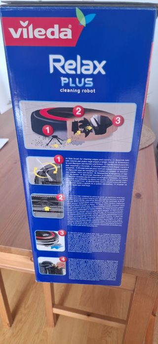 Robot aspiradora Vileda Relax Plus