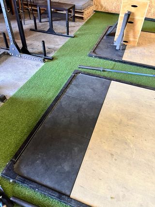 Plataforma halterofilia