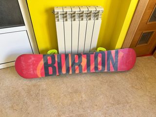 Tabla de snow Burton Clash 155 + fijaciones