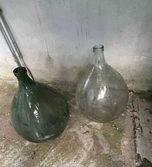 2 Damigiane vetro - 54 litri