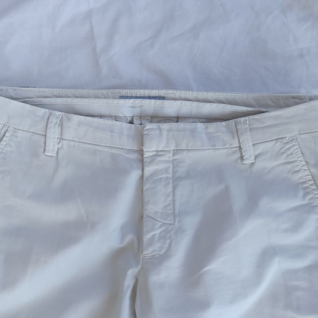 Pantaloni Massimo Brunelli bianchi tg L