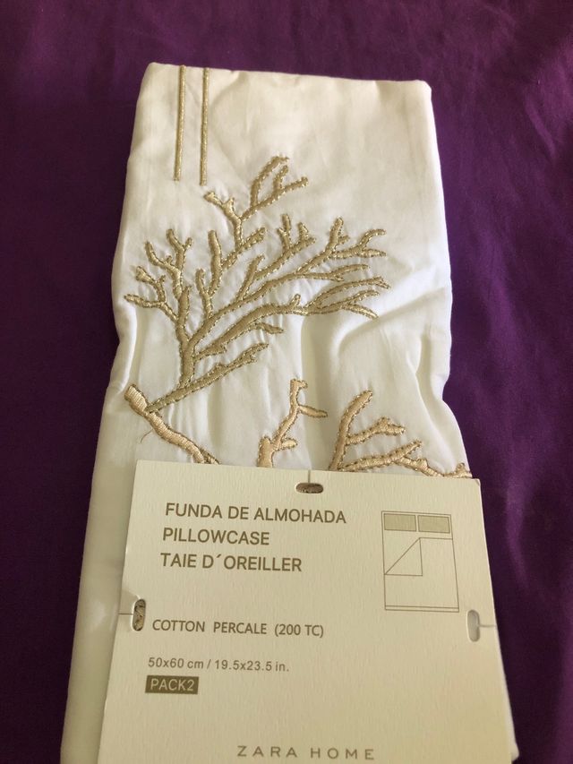 Fundas Zara Home Almohada Bordadas