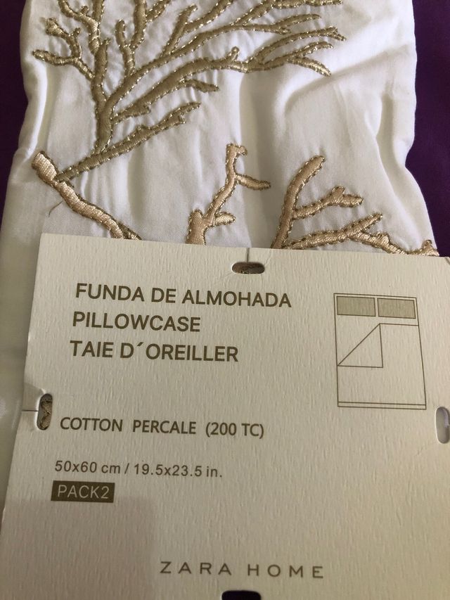 Fundas Zara Home Almohada Bordadas