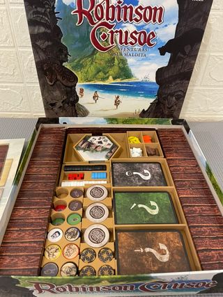 INSERTO per il gioco Robinson Crusoe