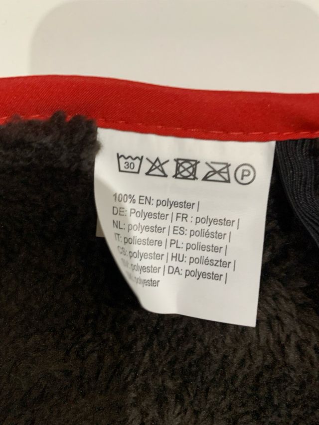 Cappottino rosso cane taglia M