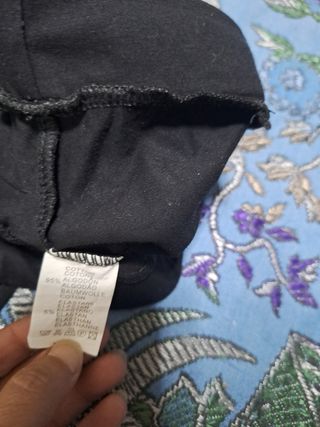 Mallas negras con detalles