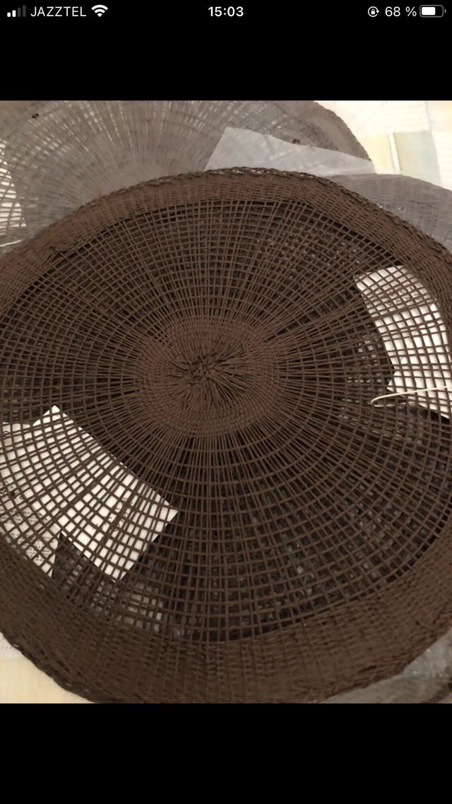 6 Manteles Zara Home - Rattan