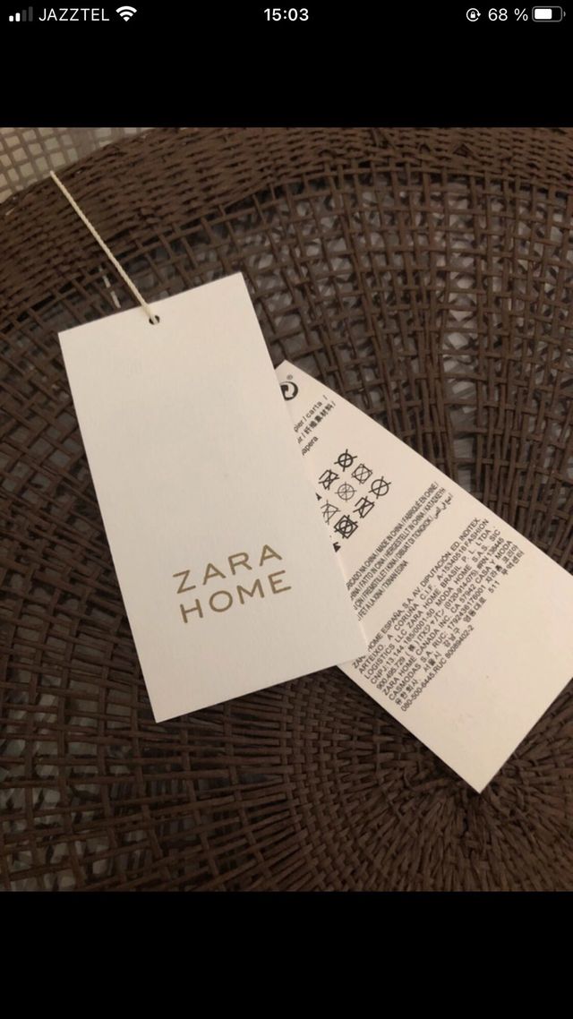 6 Manteles Zara Home - Rattan