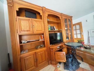 Mueble madera maciza salón