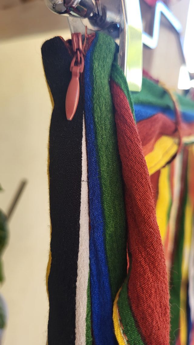 Short multicolor rayas