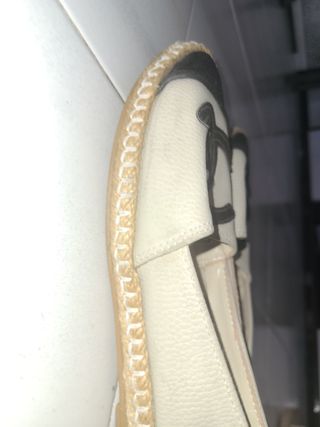 Zapatos Chanel- beige y negro