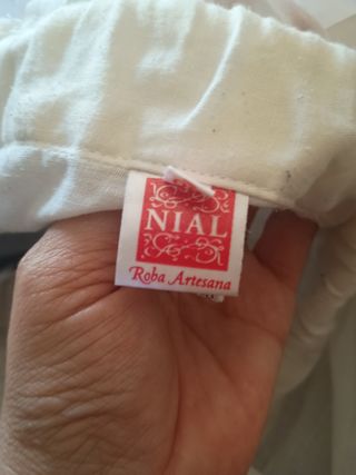 Cancán fallera blanco - Talla 80