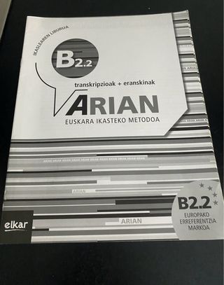 Arian B2.2 Ikaslearen liburua (+CD audioa)