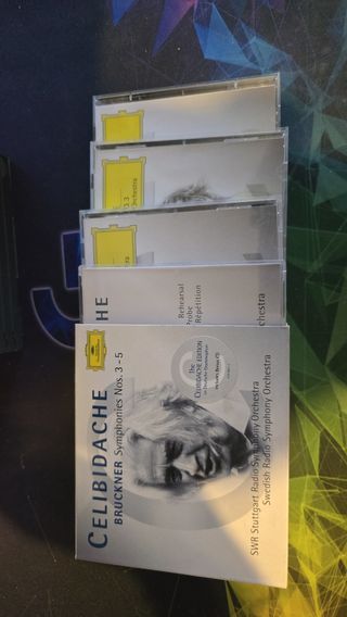 4 CD Celibidache - Bruckner Sinfonie 3-5
