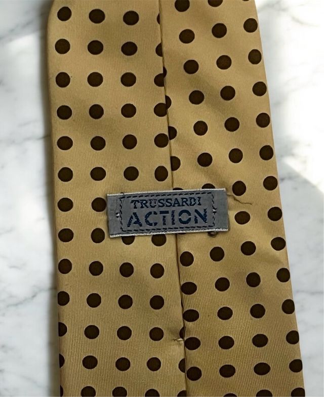 Cravatta Trussardi - Beige/Marrone