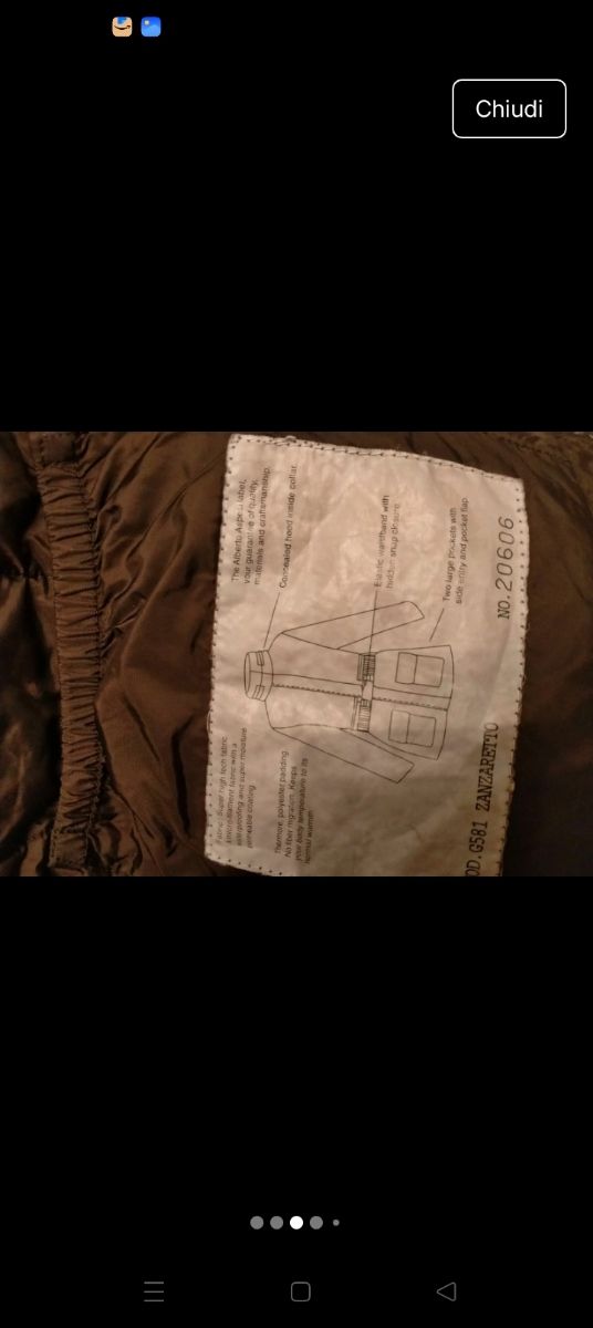 Giubbotto Aspesi verde oliva marrone tg M