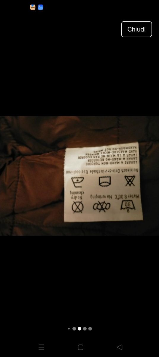 Giubbotto Aspesi verde oliva marrone tg M