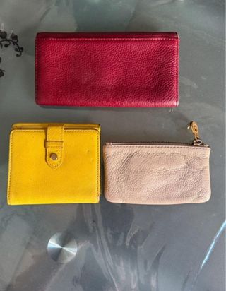 Marc Jacobs 3 carteras piel Billetera Tarjetero Mo