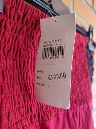 Pantalón Harem Rojo Coline - Talla única