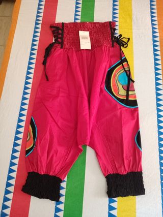 Pantalón Harem Rojo Coline - Talla única