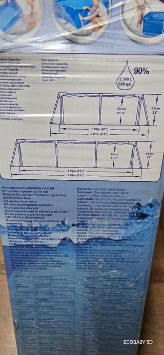 Piscina Bestway Steel Pro 2.59m
