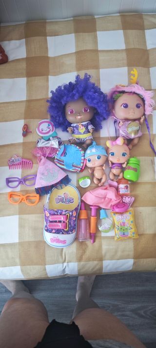Muñecas Bellies y accesorios