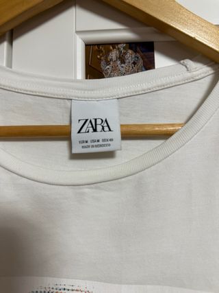 Camiseta Zara Calavera M