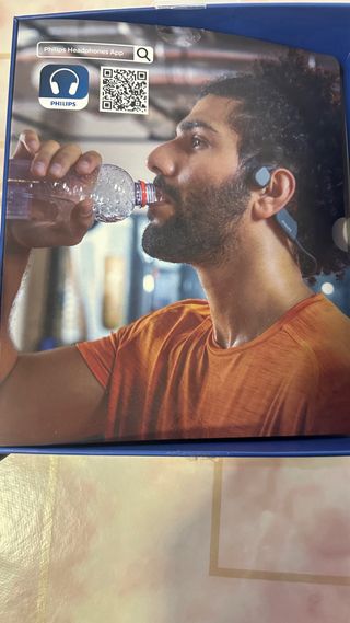 Auriculares Philips deportivos.