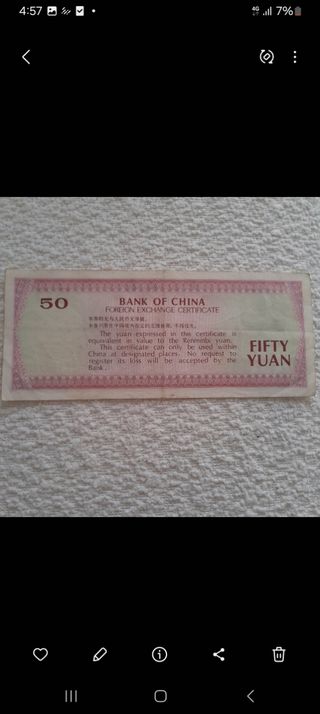 Billete 0.10 Yuan China