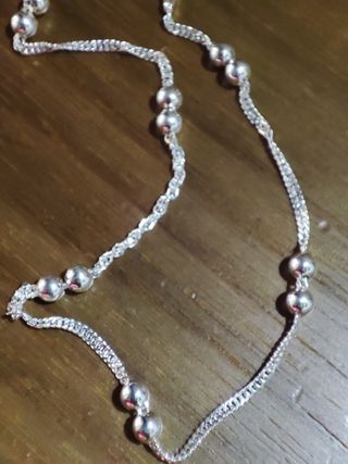 Pulsera plata - Elegante