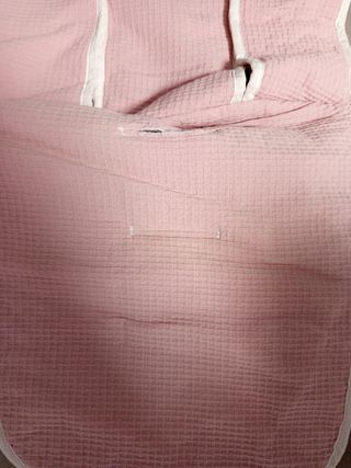 Conjunto de Colchonetas carro bebé rosa y bolso