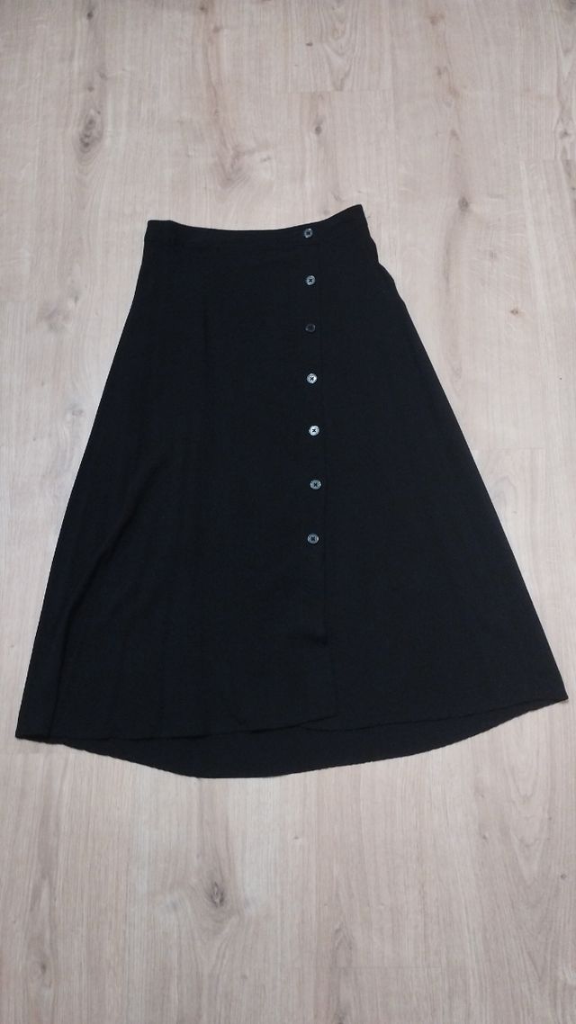 Falda midi negra B.young - talla 36