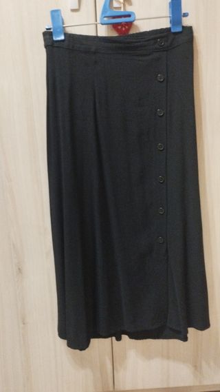Falda midi negra B.young - talla 36