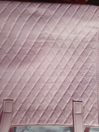Bolso bebé rosa pastel