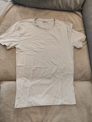Camiseta Zara gris talla S