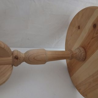 Mesa redonda madera maciza