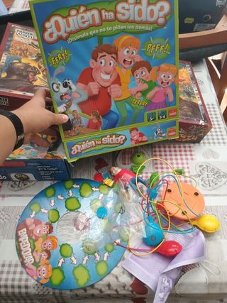 Juegos de mesa: quién ha sido?+ 12formasdeaprender