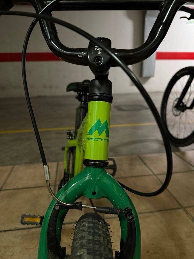 Bicicleta Monty 105 niño 4-7 años