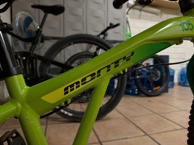 Bicicleta Monty 105 niño 4-7 años