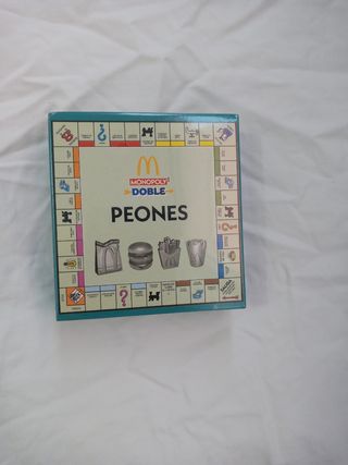 Monopoly Doble Peones McDonald's