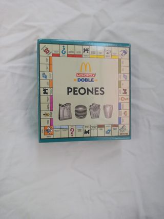 Monopoly Doble Peones McDonald's