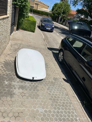 Cofre techo Cruz 450L - Blanco