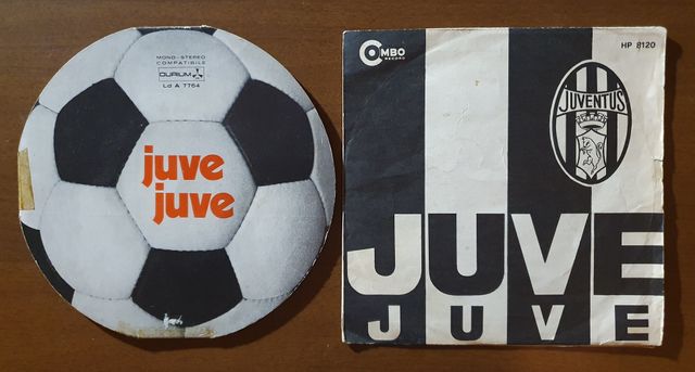 Lotto Stock Blocco 2 x 7" 45 giri Inni Juventus