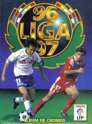 Cromos de La Liga 1996-1997