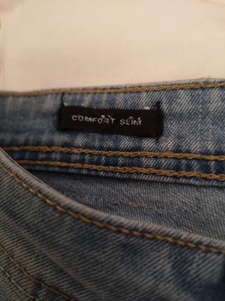 Calças ganga Lefties azuis 38