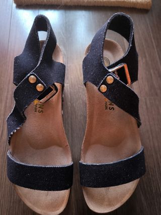 Cuñas tela vaquera - NUEVAS