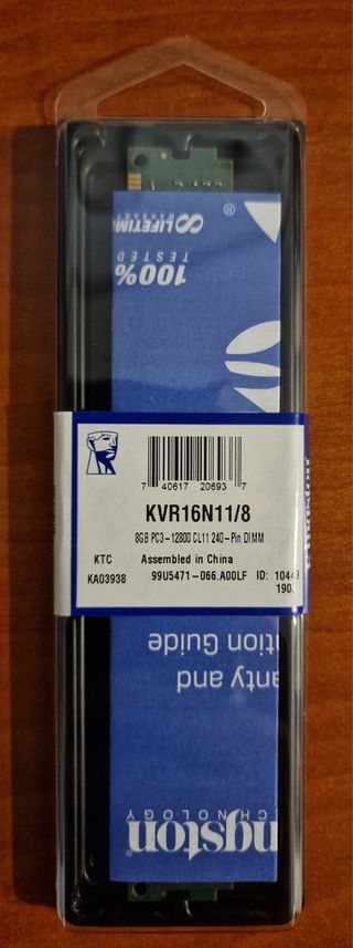 Kingston 8GB RAM DDR3 - KVR16N11/8