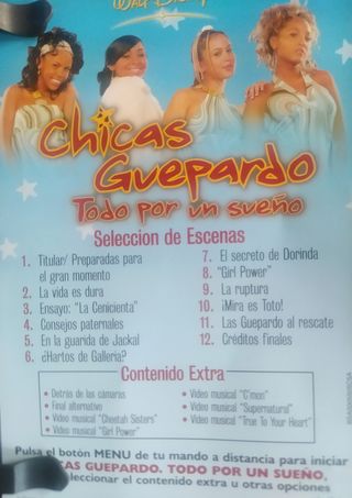 DVD Chicas Guepardo: Todo por un Sueño Holograma